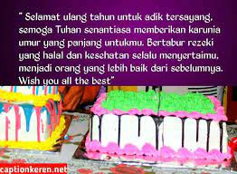 Ucapan selamat ulang tahun buat suami dalam bahasa inggris 6 happy. Kata Kata Ucapan Selamat Ulang Tahun Buat Kakak Laki Laki