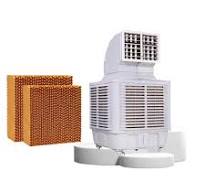 China Factory 18000 Mobile Evaporative Water-Cooled Air Conditioner  Industrial Air Cooler