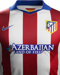 The logo that used to have a green tree with red fruits now changes into a green tree only with the more soft design. Atletico Madrid 14 15 Home And Away Footy News