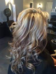 Beautiful White Blonde Highlights With Chocolate Brown Lowlights Alloxi Kreationsbykatie Hair Styles Hair Color Blonde Highlights