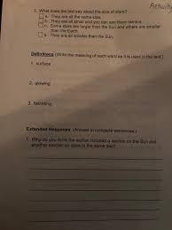 We would like to show you a description here but the site won't allow us. Activity 3 What Does The Text Say About The Size Of Chegg Com