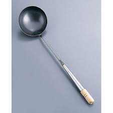 Endo Chinese Cooking Iron Ladle 300cc Aty12001 Chinese Cooking Ladle Cooking