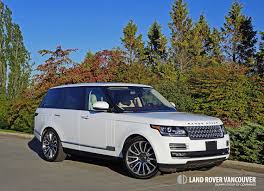 Land Rover Vancouver 2016 Land Rover Range Rover Autobiography Road Test Review