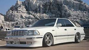 image may contain outdoor toyota crown japan cars toyota
