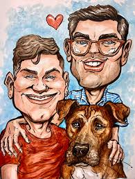 Fun watercolor painting! #joeferrisart #cartoonist #caricature #artist  #watercolor