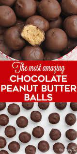 Peanut Butter Balls Easy No Bake Recipe Recipe Peanut Butter Balls Easy Peanut Butter Balls Recipe Easy Peanut Butter