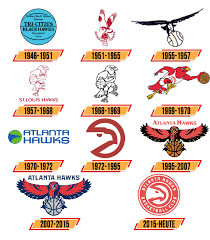 The origins of the atlanta hawks can be traced to the buffalo bisons franchise, which was founded in 1946. Atlanta Hawks Logo Logo Zeichen Emblem Symbol Geschichte Und Bedeutung
