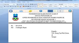 57 57 menganggap dokumen ini bermanfaat tandai dokumen ini sebagai bermanfaat. Download Kop Surat Word Doc Contoh Kop Surat Sekolah Dan Lembaga Kepemerintahan Karyatulisku