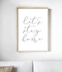 Watercolor ampersand printable wall art. Typography Valentines Gift Digital Download Handlettering Girlfriend Gift Lets Stay In Bed Printable Wall Art Interior Decor Ideas Prints Art Collectibles Commentfer Fr