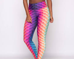 Imagem de Calça legging colorida
