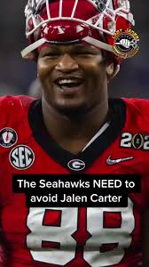 The Seattle Seahawks Should Avoid Jalen Carter AT ALL COSTS! #OnePride #nfl  #Detroit #detroitlions #Lions