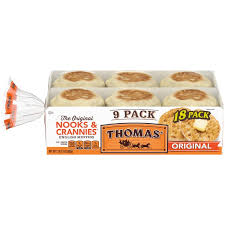 $2.55 ($0.22/oz) $2.55 ($0.22/oz) $2.55 each ($0.22/oz) icon details. Thomas Original English Muffins 9 Ct Instacart