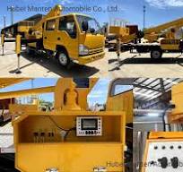 Isuzu 6-Wheeler Overhead Working Manlifter Bucket Aerial ...