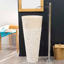 marble pedestal sink : florence