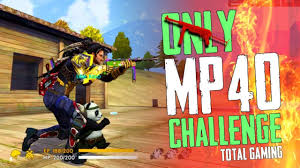 Players freely choose their starting point with their parachute, and aim to stay in the safe zone for as long as possible. Use Only Mp40 Challenge With Booyah Garena Free Fire Total Gaming Youtube