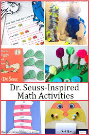 Funtastic Dr Seuss Math Activities Theres Just One Mommy