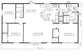 3 Bed 2 Bath Mobile Home Floor Plans 3 Bedroom 2 Bathroom Cm21tt0w House Floor Plans Modular Home Floor Plans Mobile Home Floor Plans