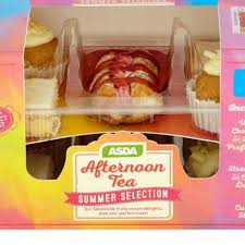 Accept all cookies across asda and george websites, or check and change settings to do your own thing. Asda S New 3 Afternoon Tea Summer Selection Includes 10 Cakes Wales Online