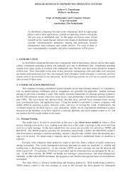 Pdf Research Issues In Distributed Operating Systems