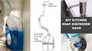 Tutew soap dispenser,dish soap dispenser for kitchen,commercial kitchen sink soap dispensers,hand soap dispenserr with large 17 oz bottle,black soap dispenser 4.3 out of 5 stars 959 $18.90 $ 18. Diy Trick Out Your Sink Soap Dispenser Video Episode Bhavna S Kitchen Youtube