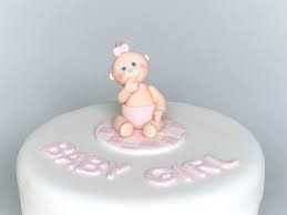 Baby Girl Fondant Cake Topper Block Letters 3d Edible Baby Etsy Baby Shower Cake Topper Fondant Baby Fondant Cake Toppers
