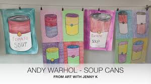 ©/®/™ 2019 the andy warhol foundation for the visual arts, inc. Art With Jenny K Andy Warhol Pop Art Soup Can Project For Kids Facebook
