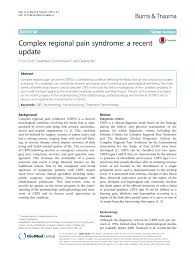 Pdf Complex Regional Pain Syndrome A Recent Update