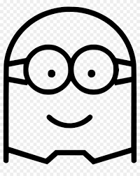 Download Png File Svg Minion Outline Clipart 3011611 Pikpng