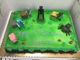 Birthday Themes For 6 Year Old Boy Minecraft Birthday Party For My 6 Year Old Minecraft Birthday Minecraft Birthday Cake Minecraft Birthday Party