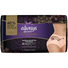 Always Discreet Boutique Underwear