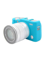 Plastic, metal, rubber, faux leather, leather. Protective Case For Fujifilm X A3 X A10 Blue Price In Uae Noon Uae Kanbkam