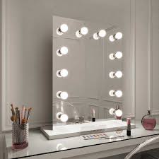 Dressing table mirror design with lights. Hollywood Mirror The Best Makeup Vanity Mirror With Lights