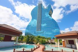 Ranking #1 on our list of popular cities for hotels near me searches website traffic originating in new york city and the surrounding areas represents. Hard Rock S Guitar Hotel Opens With 450 Foot Massive Structure