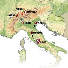 Ticino has an elevation of 1032 metres. Italy And Switzerland Europamundo Vacations