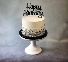 Get a birthday cake for him from your trustworthy online cake delivery portal cake n bunch and make the. Black And White Cake Chocolate Birthday Cake Decoration Birthday Cake For Him 26 Birthday Cake