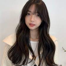 Maybe you would like to learn more about one of these? êµ¬ë¦„íŽŒ Gureum Perm Korean Long Hair Bangs With Medium Hair Korean Hair Color