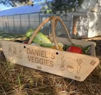 Personalized Garden Basket - 2 sizes - Harvest Basket for Vegetables - Gift  for Gardener