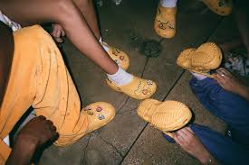 This time, it was crocs. Justin Bieber X Crocs Classic Clogs Online Now Grailify