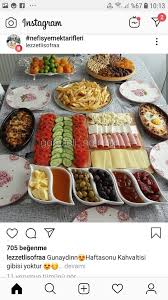 Sevgiyetis Adli Kullanicinin Kahvalti Sunum Panosundaki Pin Yemek Sunumu Yemek Sanati Yemek Tarifleri