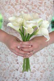 Standing about 1½ feet tall, this is one of the more demure lilies. Calla Lily Bouquet Natural Touch 14 Tall Save On Crafts