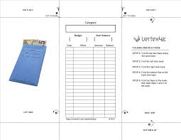 Cash Envelopes Printable Cash Envelope Tracker Templates