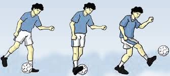 Cara Mengumpan dan Menghentikan Bola menggunakan punggung kaki ...