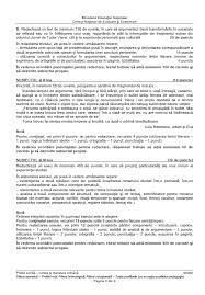 După desfășurarea probelor, subiectele și baremele lor de corectare vor fi publicate, ca în fiecare an. Subiecte Bac Romana