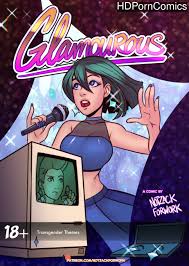 Glamourous comic porn 