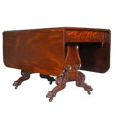 Classical Mahogany Drop Leaf Table With Lyre Supports Drop Leaf Table Mahogany Drop Leaf Table Mahogany