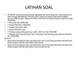 Maybe you would like to learn more about one of these? Penjualan Angsuran Barang Bergerak Ppt Download