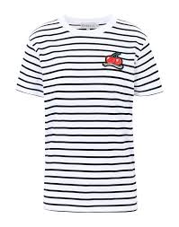 Fiorucci vintage angels hoodie sweatshirt. Fiorucci Striped Cherries Patch Tee Black And White T Shirt Women Fiorucci T Shirts Online On Yoox Belgium 12372113ok