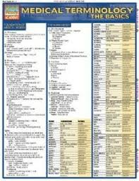 details about medical terminology the basics laminate reference chart poster