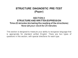 Practice test a section 2 structure and written expression nature. Kunci Jawaban Section 2 Structure And Written Expression Cara Golden