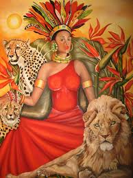On the prowl, this african lioness and queen of the jungle prepares for the hunt. African Queen By Viliart On Deviantart
